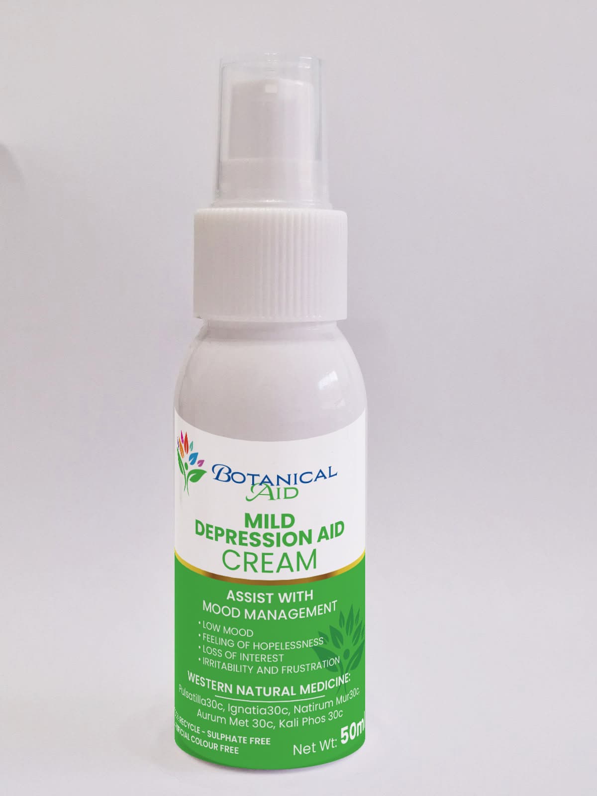 Mild Depression Aid Cream